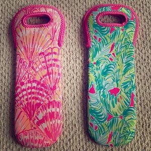 (SOLD) Lilly Pulitzer Insulated Wine Totes